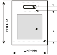 Пакет с прорезной ручкой типа «банан»